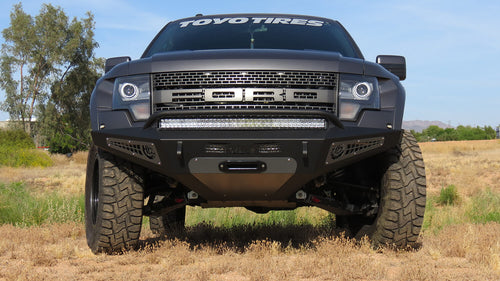 Addictive Desert Designs 2010-2014 Ford F-150 Raptor Addictive Desert Designs HoneyBadger Front Bumper