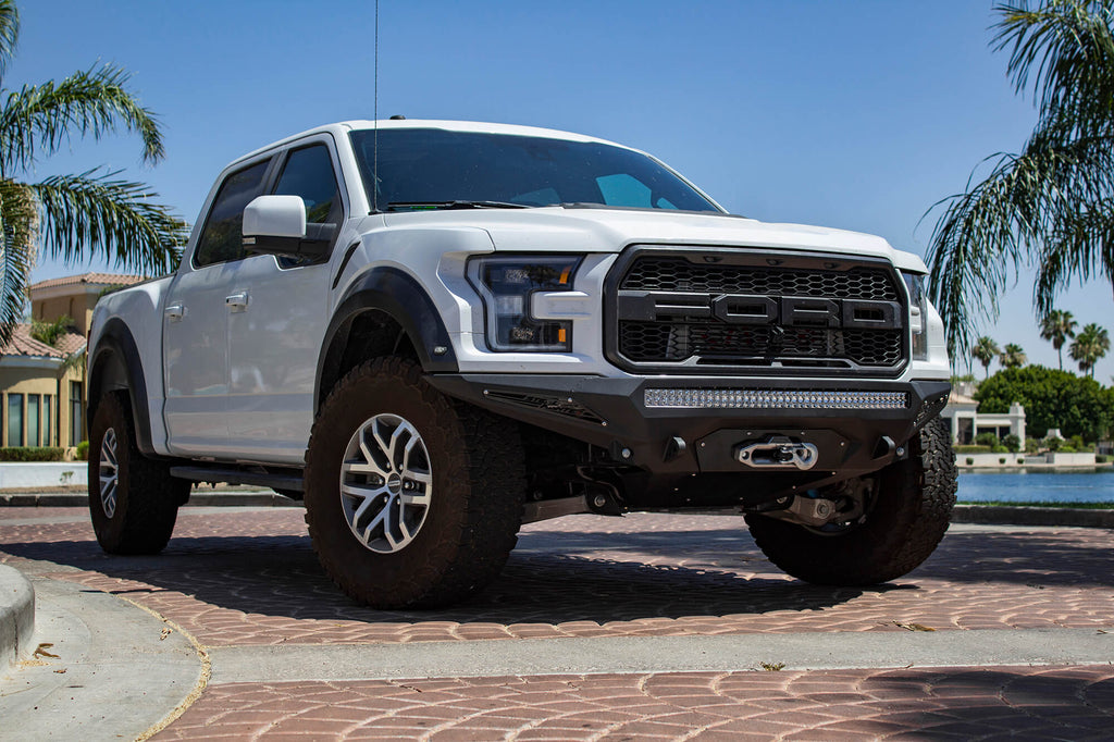 Addictive Desert Designs 2017-2020 Ford F-150 Raptor Addictive Desert Designs Stealth Fighter Front Bumper