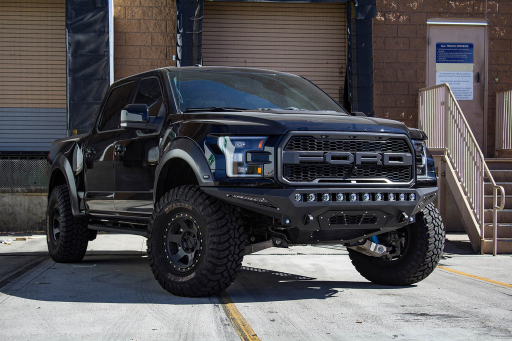 Addictive Desert Designs 2017-2020 Ford F-150 Raptor Addictive Desert Designs Stealth Fighter Front Bumper