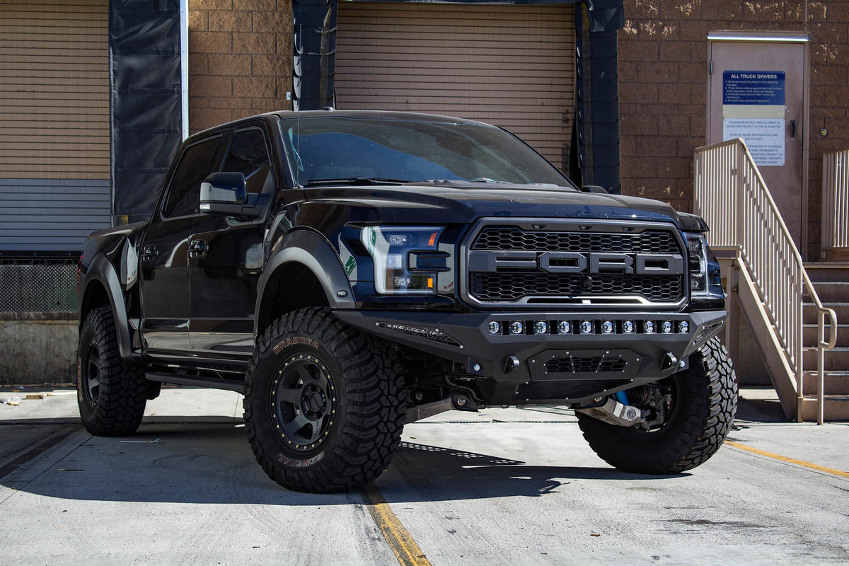 Addictive Desert Designs 2017-2020 Ford F-150 Raptor Addictive Desert Designs Stealth Fighter Front Bumper