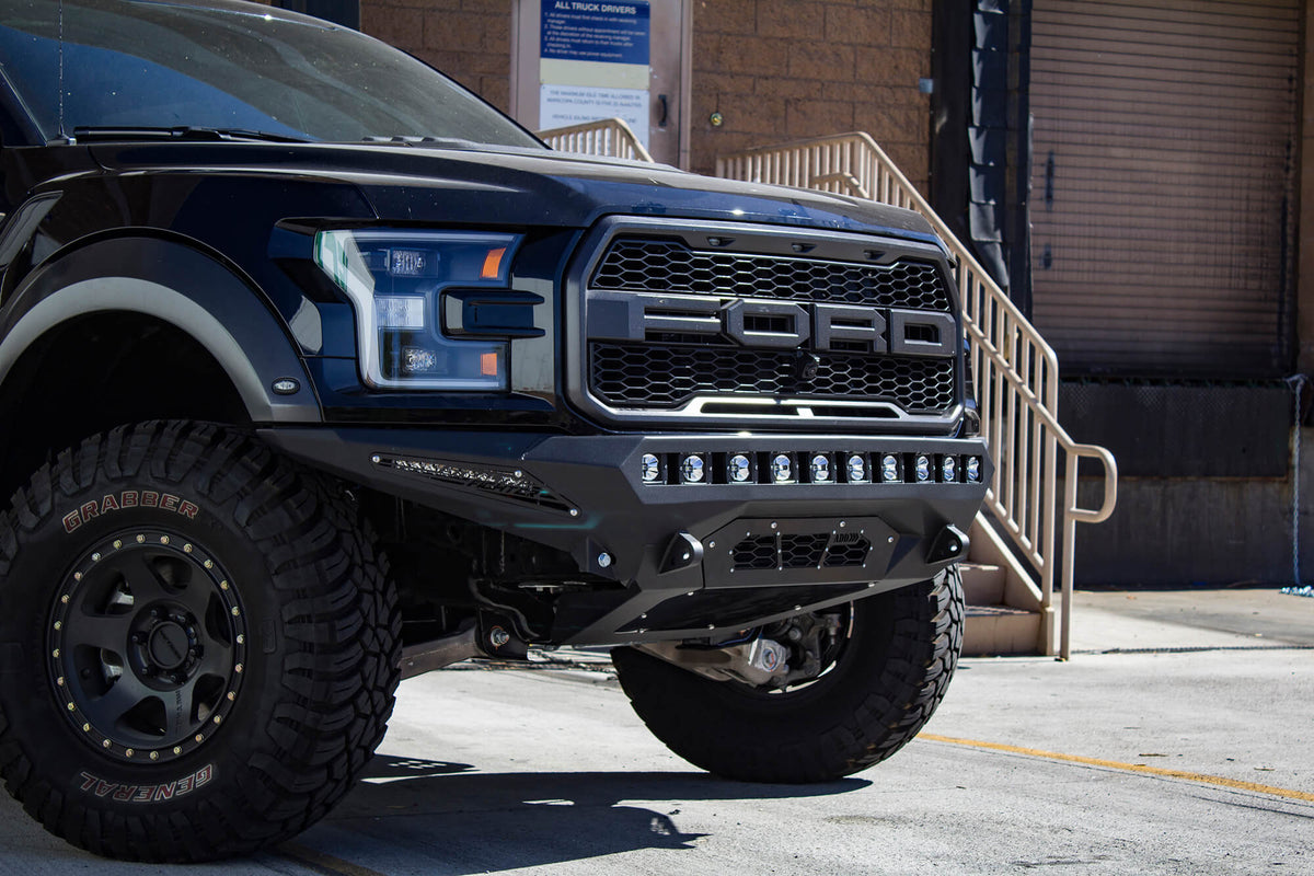 Addictive Desert Designs 2017-2020 Ford F-150 Raptor Addictive Desert Designs Stealth Fighter Front Bumper