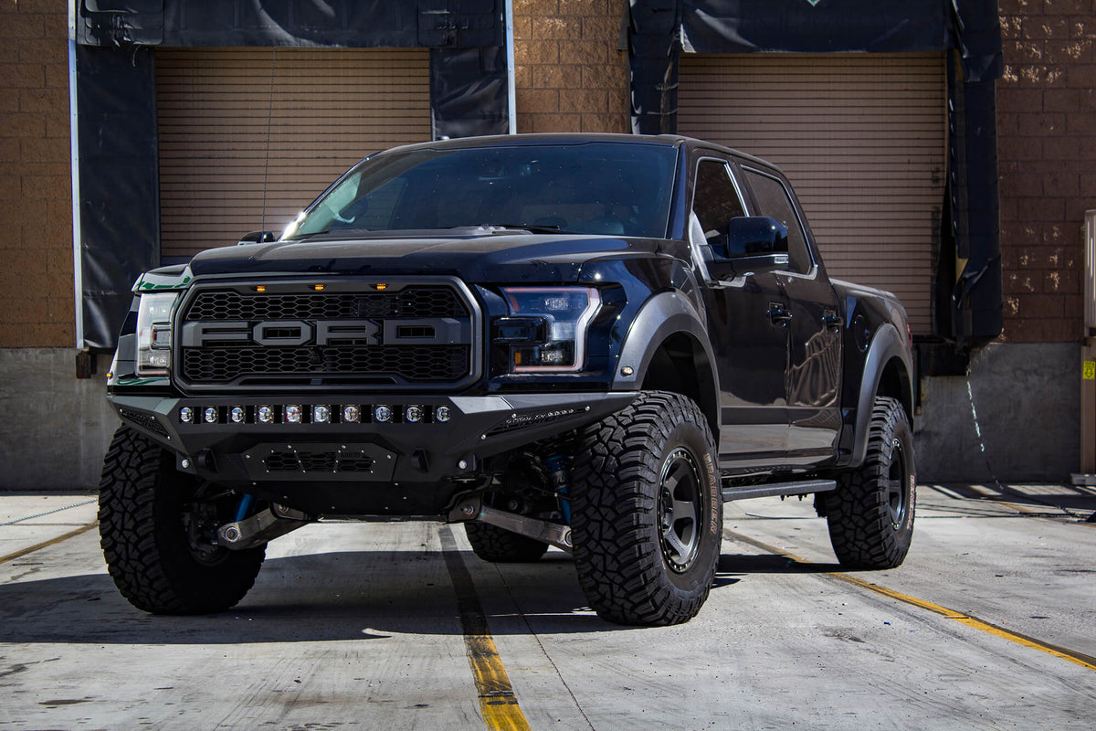 Addictive Desert Designs 2017-2020 Ford F-150 Raptor Addictive Desert Designs Stealth Fighter Front Bumper
