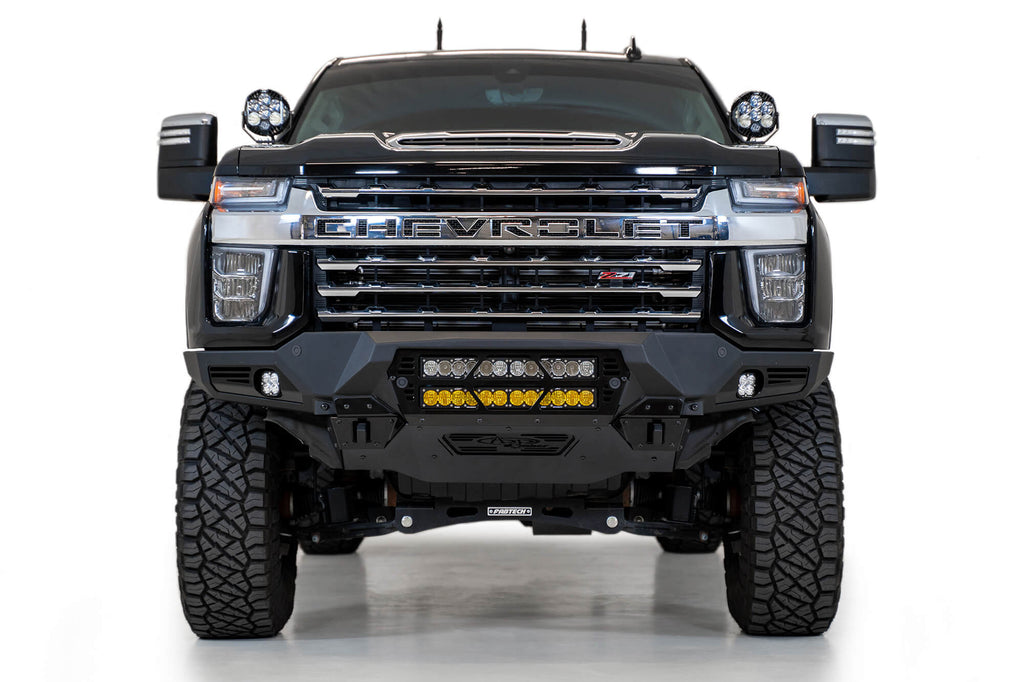Addictive Desert Designs 2020-2023 Chevrolet Silverado 2500 3500 Addictive Desert Designs Bomber Front Bumper