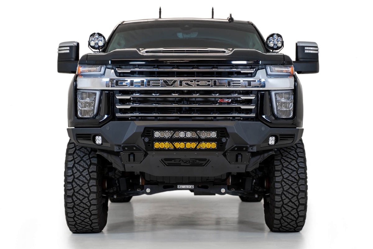 Addictive Desert Designs 2020-2023 Chevrolet Silverado 2500 3500 Addictive Desert Designs Bomber Front Bumper