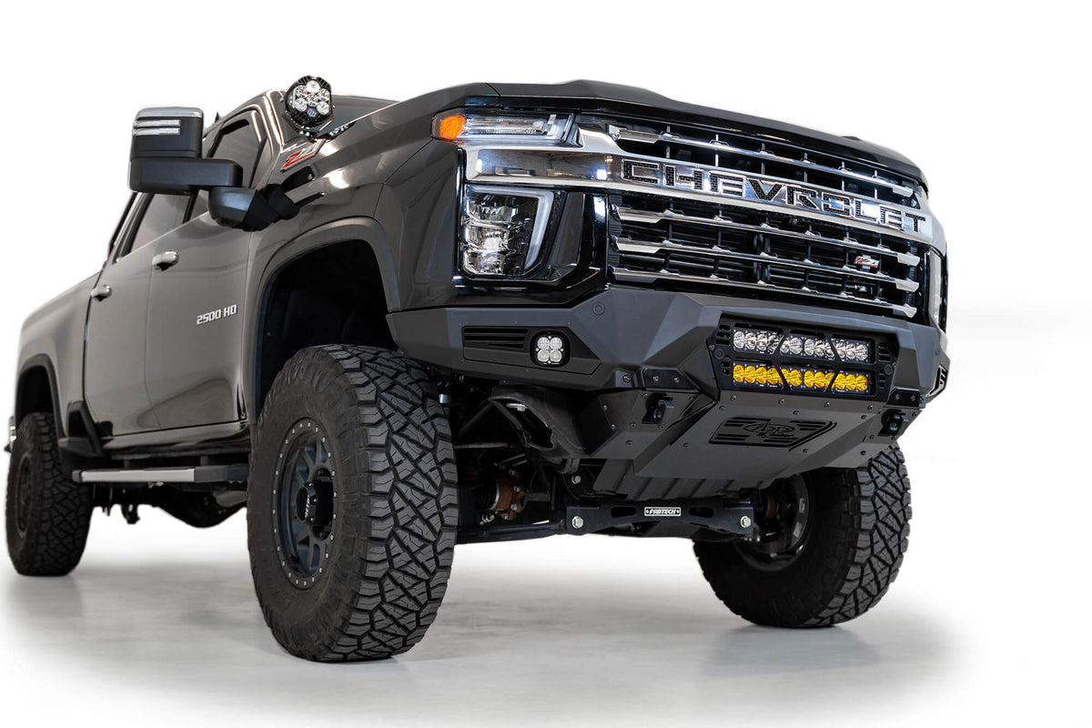 Addictive Desert Designs 2020-2023 Chevrolet Silverado 2500 3500 Addictive Desert Designs Bomber Front Bumper