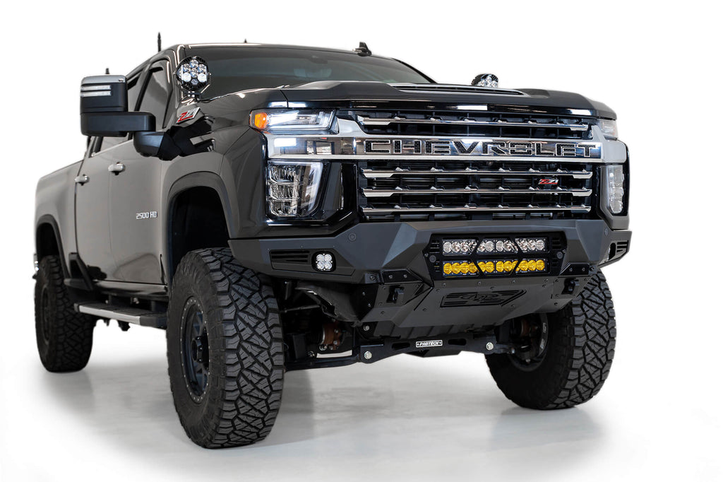 Addictive Desert Designs 2020-2023 Chevrolet Silverado 2500 3500 Addictive Desert Designs Bomber Front Bumper