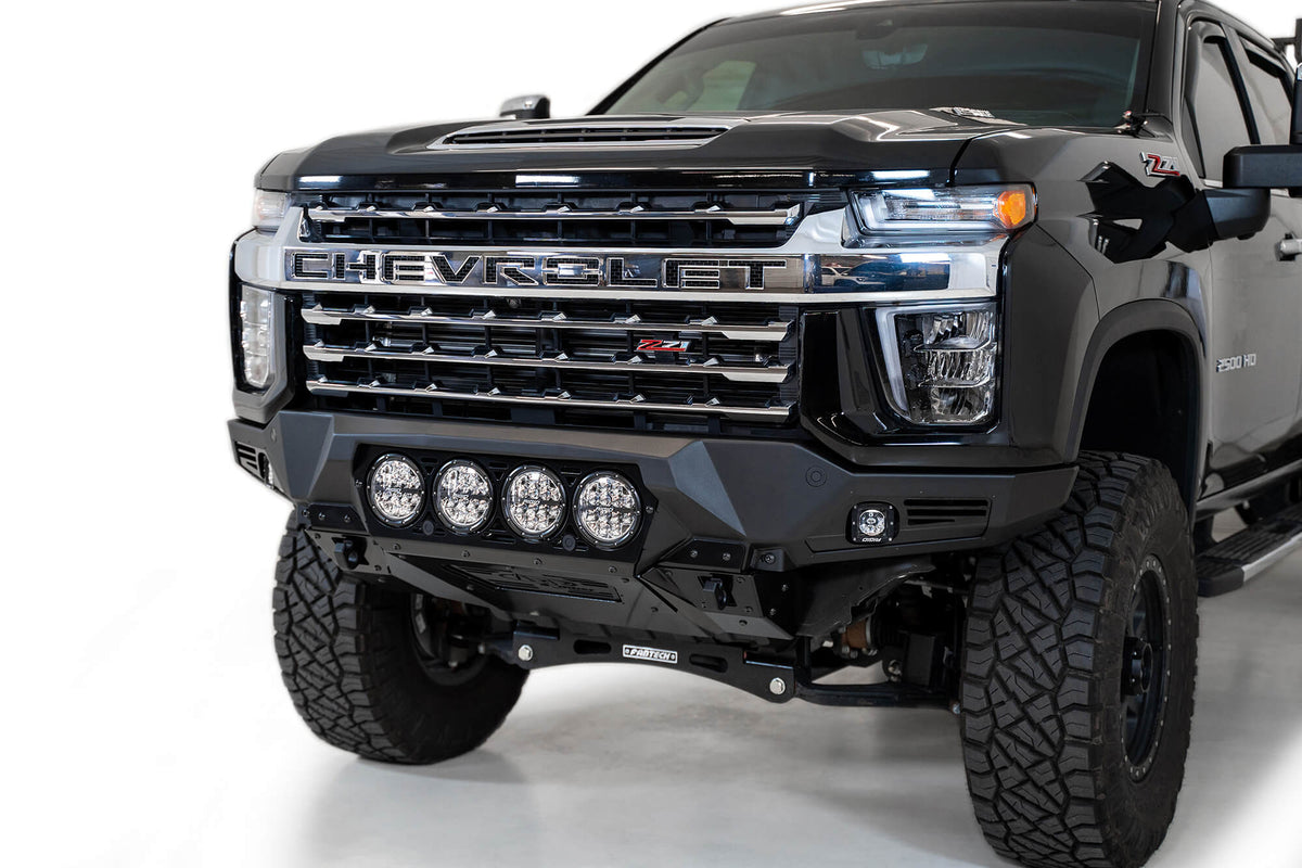Addictive Desert Designs 2020-2023 Chevrolet Silverado 2500 3500 Addictive Desert Designs Bomber Front Bumper