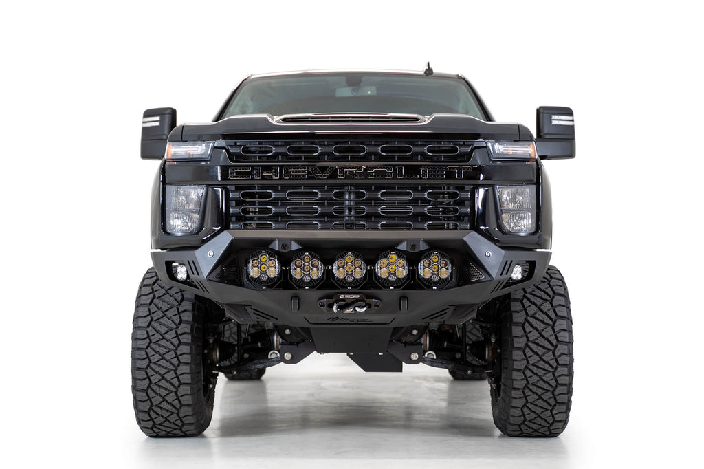 Addictive Desert Designs 2020-2023 Chevrolet Silverado 2500 3500 Addictive Desert Designs Bomber HD Front Bumper