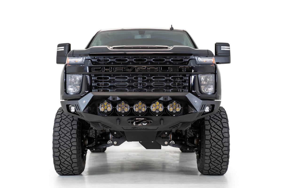 Addictive Desert Designs 2020-2023 Chevrolet Silverado 2500 3500 Addictive Desert Designs Bomber HD Front Bumper