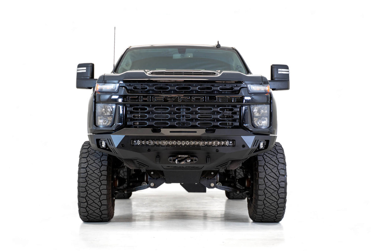 Addictive Desert Designs 2020-2023 Chevrolet Silverado 2500 3500 Addictive Desert Designs Stealth Fighter Front Bumper