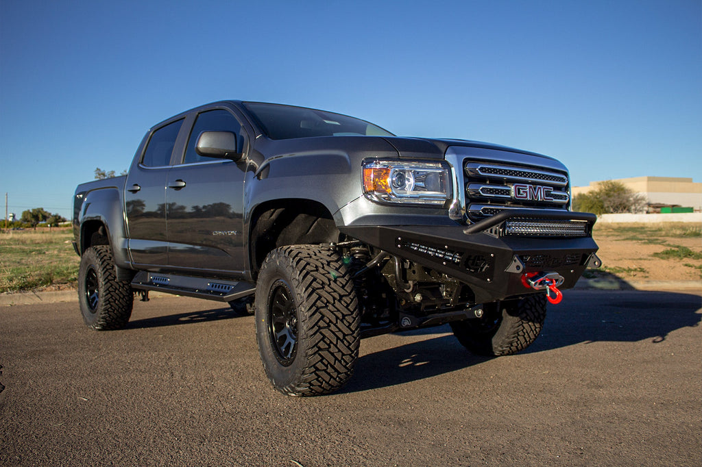 Addictive Desert Designs 2015-2020 Chevrolet Colorado GMC Canyon Addictive Desert Designs HoneyBadger Front Bumper