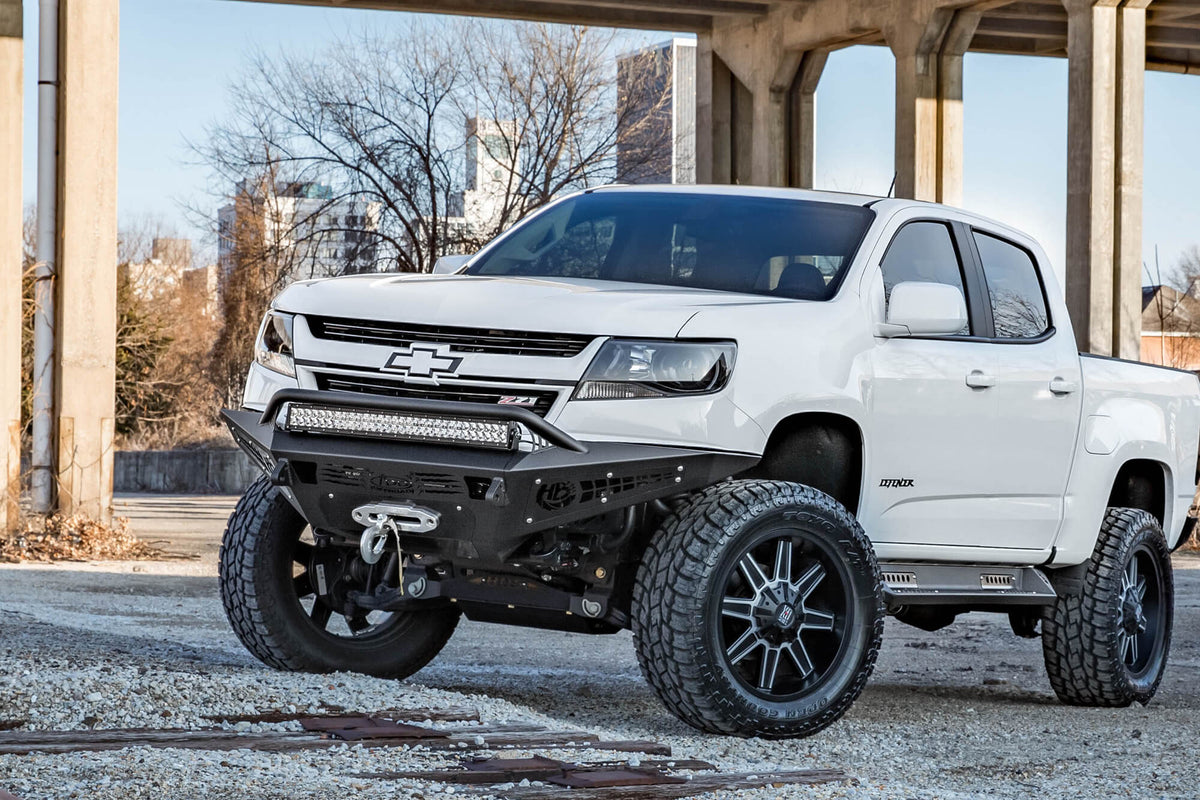 Addictive Desert Designs 2015-2020 Chevrolet Colorado GMC Canyon Addictive Desert Designs HoneyBadger Front Bumper