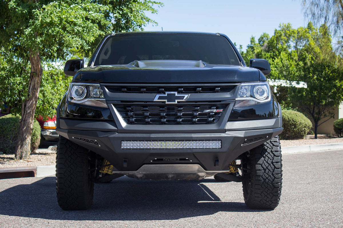 Addictive Desert Designs 2017-2020 Chevrolet Colorado ZR2 Addictive Desert Designs Stealth Fighter Front Bumper