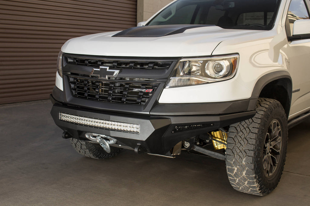 Addictive Desert Designs 2017-2020 Chevrolet Colorado ZR2 Addictive Desert Designs Stealth Fighter Front Bumper