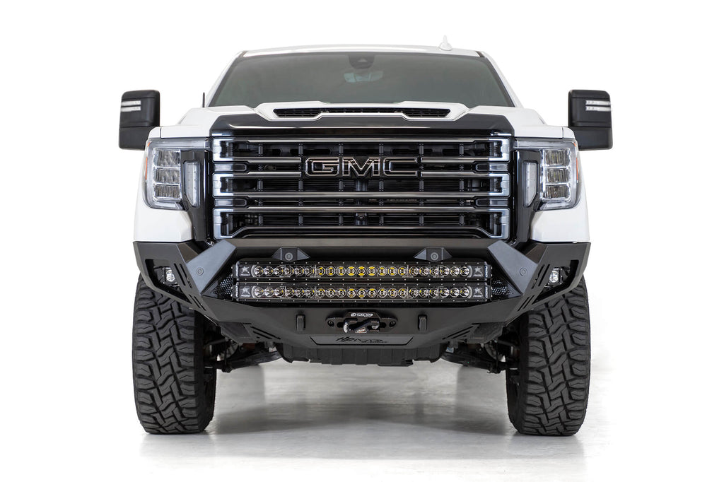 Addictive Desert Designs 2020-2023 GMC Sierra 2500 3500 Addictive Desert Designs Bomber HD Front Bumper