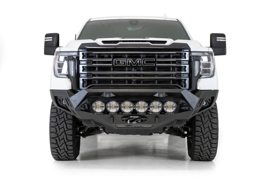 Addictive Desert Designs 2020-2023 GMC Sierra 2500 3500 Addictive Desert Designs Bomber HD Front Bumper