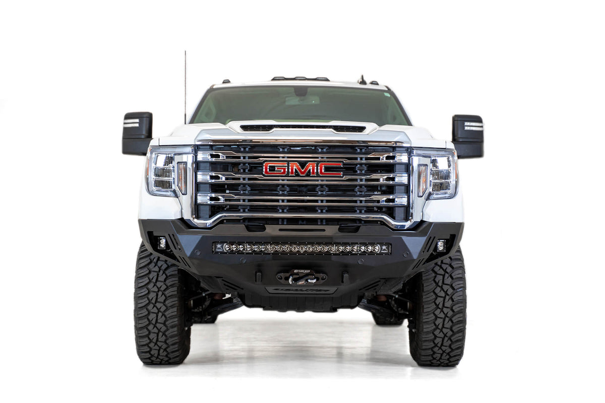 Addictive Desert Designs 2020-2023 GMC Sierra 2500 3500 Addictive Desert Designs Stealth Figther Front Bumper