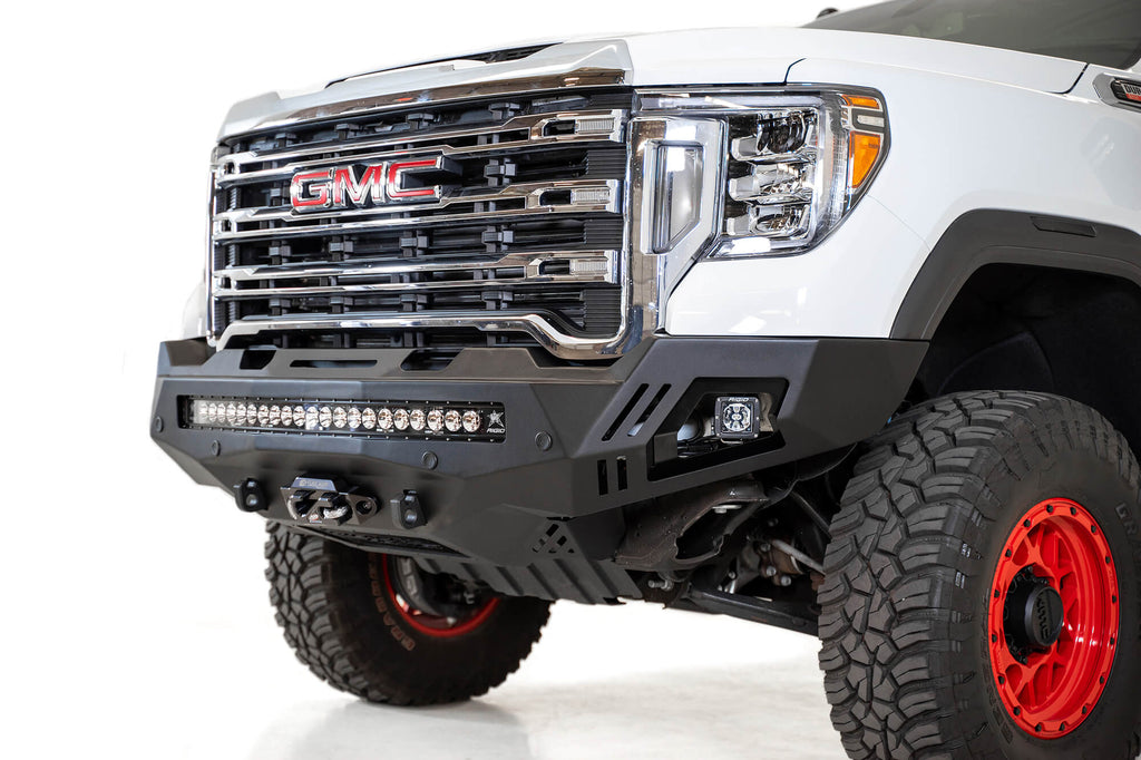Addictive Desert Designs 2020-2023 GMC Sierra 2500 3500 Addictive Desert Designs Stealth Figther Front Bumper