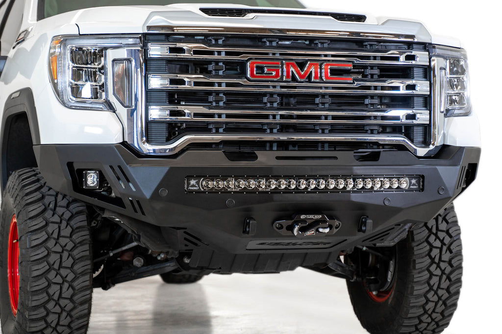 Addictive Desert Designs 2020-2023 GMC Sierra 2500 3500 Addictive Desert Designs Stealth Figther Front Bumper