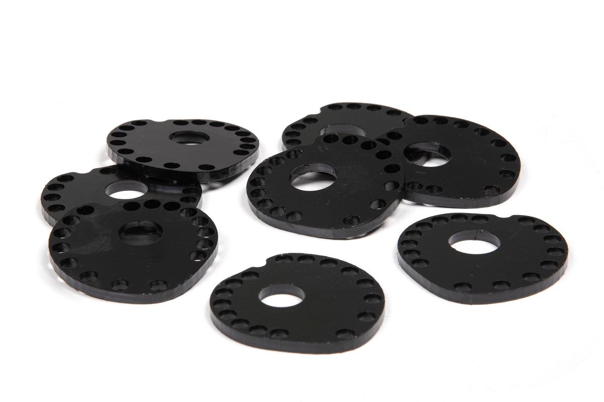Zone Offroad 2021 Ford Bronco Cam Lockout Plates - 15 Positions - Factory Hardware