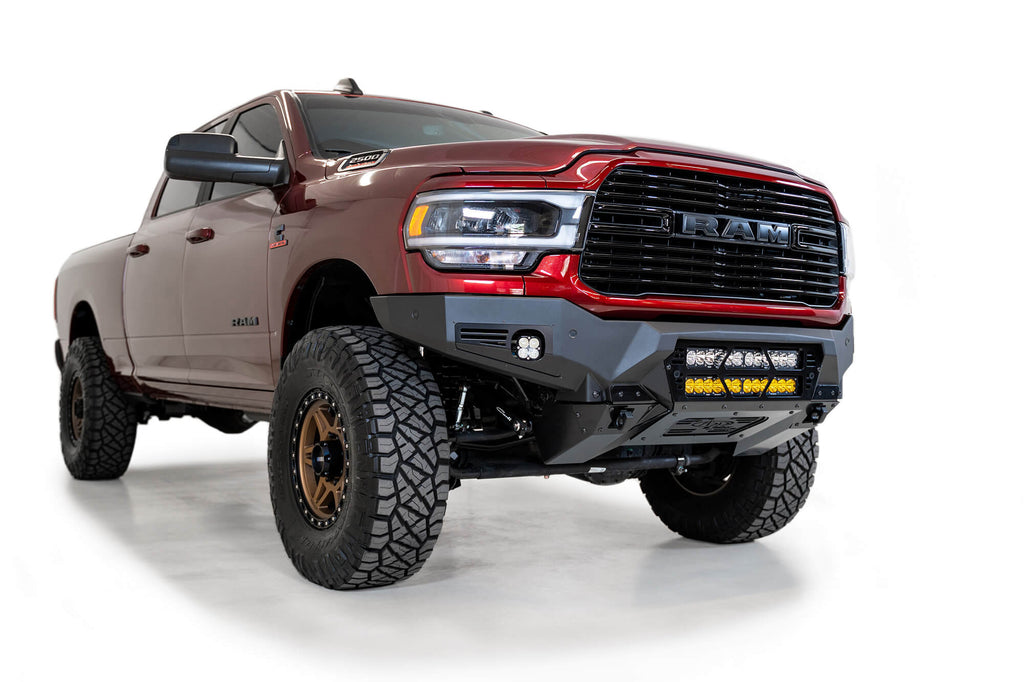 Addictive Desert Designs 2019-2025 RAM 2500 3500 Addictive Desert Designs Bomber Front Bumper