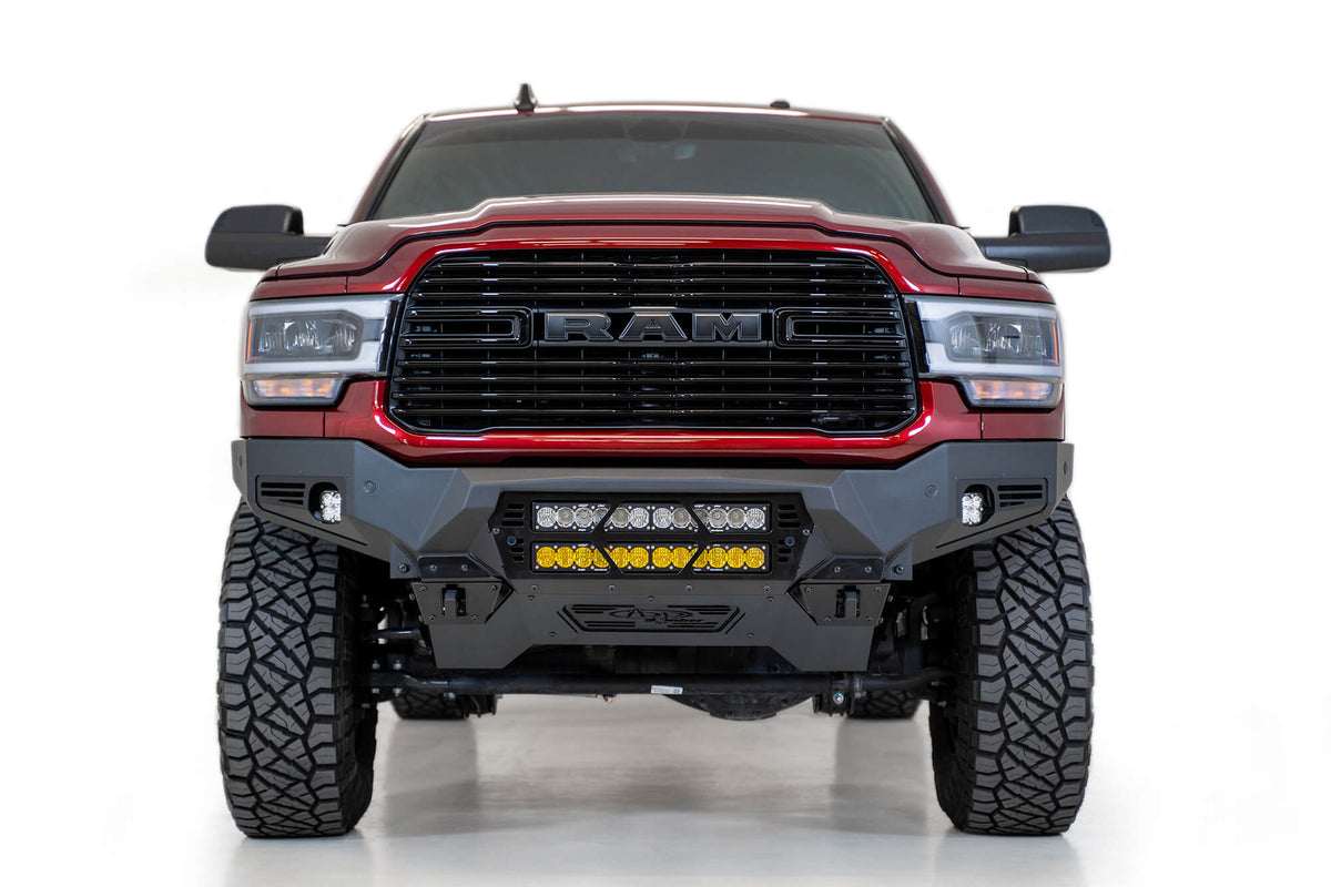 Addictive Desert Designs 2019-2025 RAM 2500 3500 Addictive Desert Designs Bomber Front Bumper