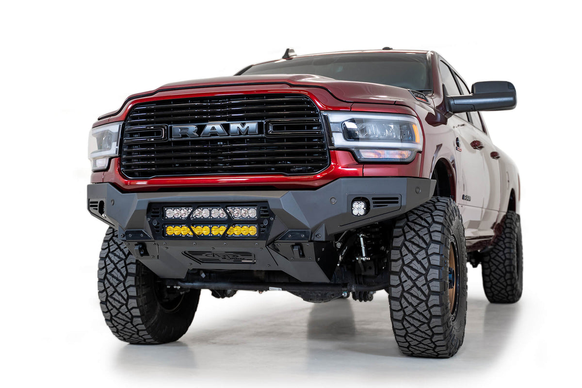Addictive Desert Designs 2019-2025 RAM 2500 3500 Addictive Desert Designs Bomber Front Bumper