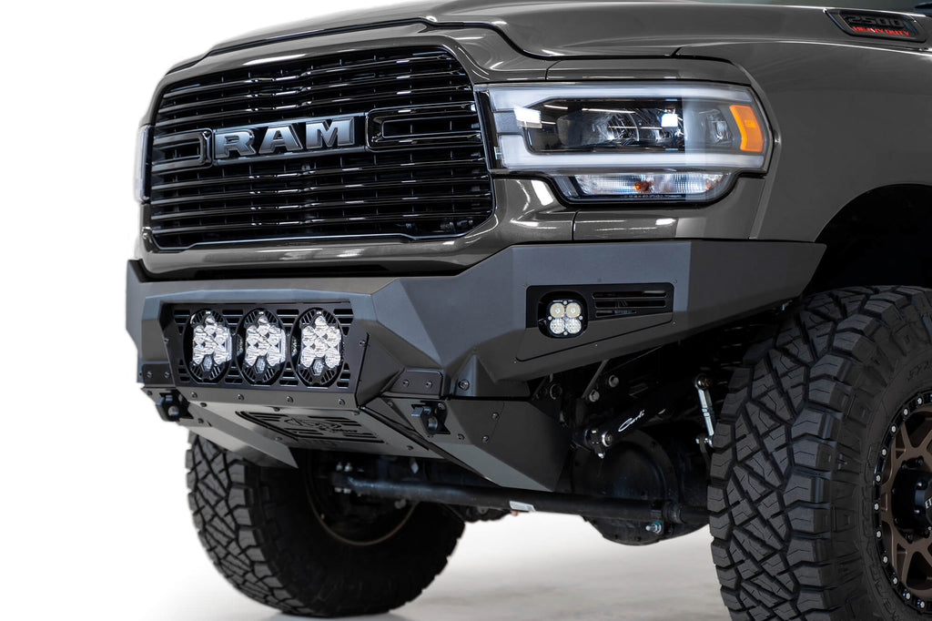 Addictive Desert Designs 2019-2025 RAM 2500 3500 Addictive Desert Designs Bomber Front Bumper