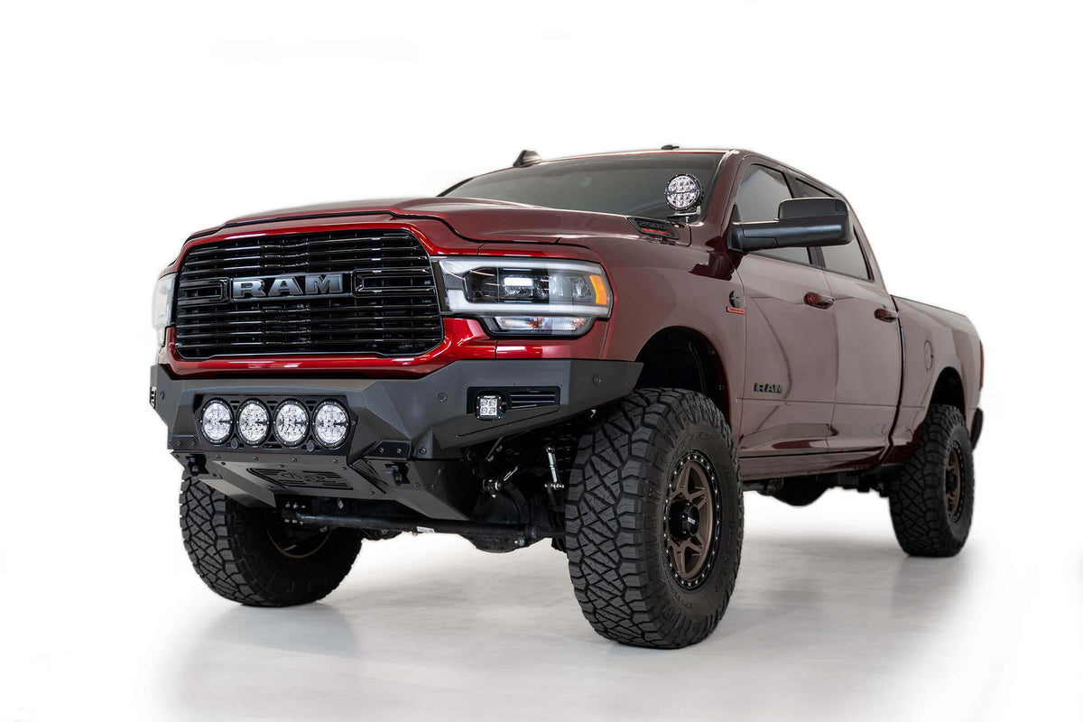 Addictive Desert Designs 2019-2025 RAM 2500 3500 Addictive Desert Designs Bomber Front Bumper
