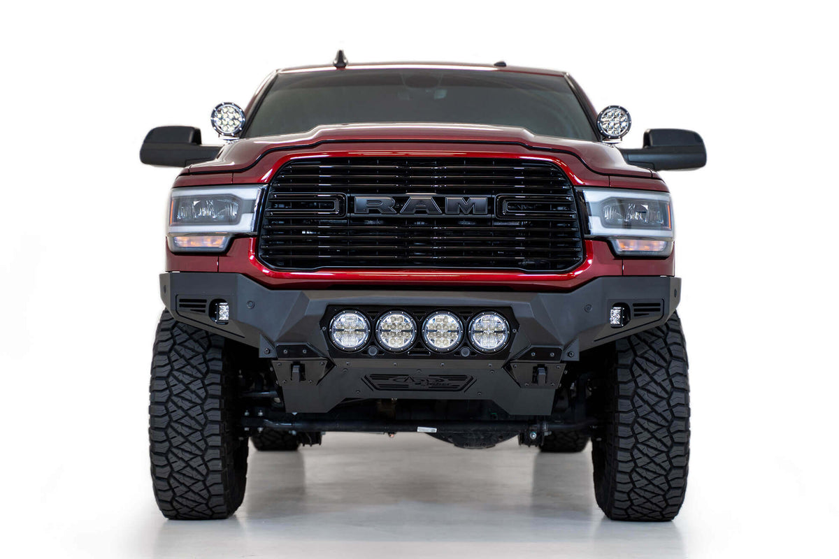 Addictive Desert Designs 2019-2025 RAM 2500 3500 Addictive Desert Designs Bomber Front Bumper
