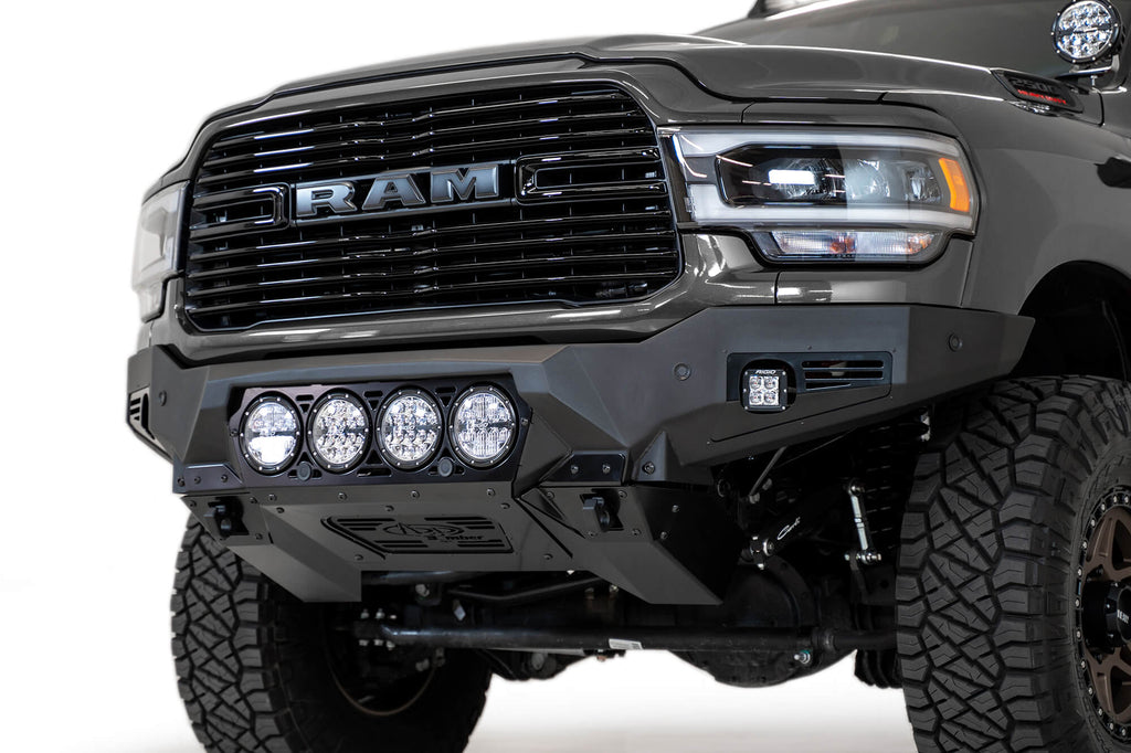 Addictive Desert Designs 2019-2025 RAM 2500 3500 Addictive Desert Designs Bomber Front Bumper