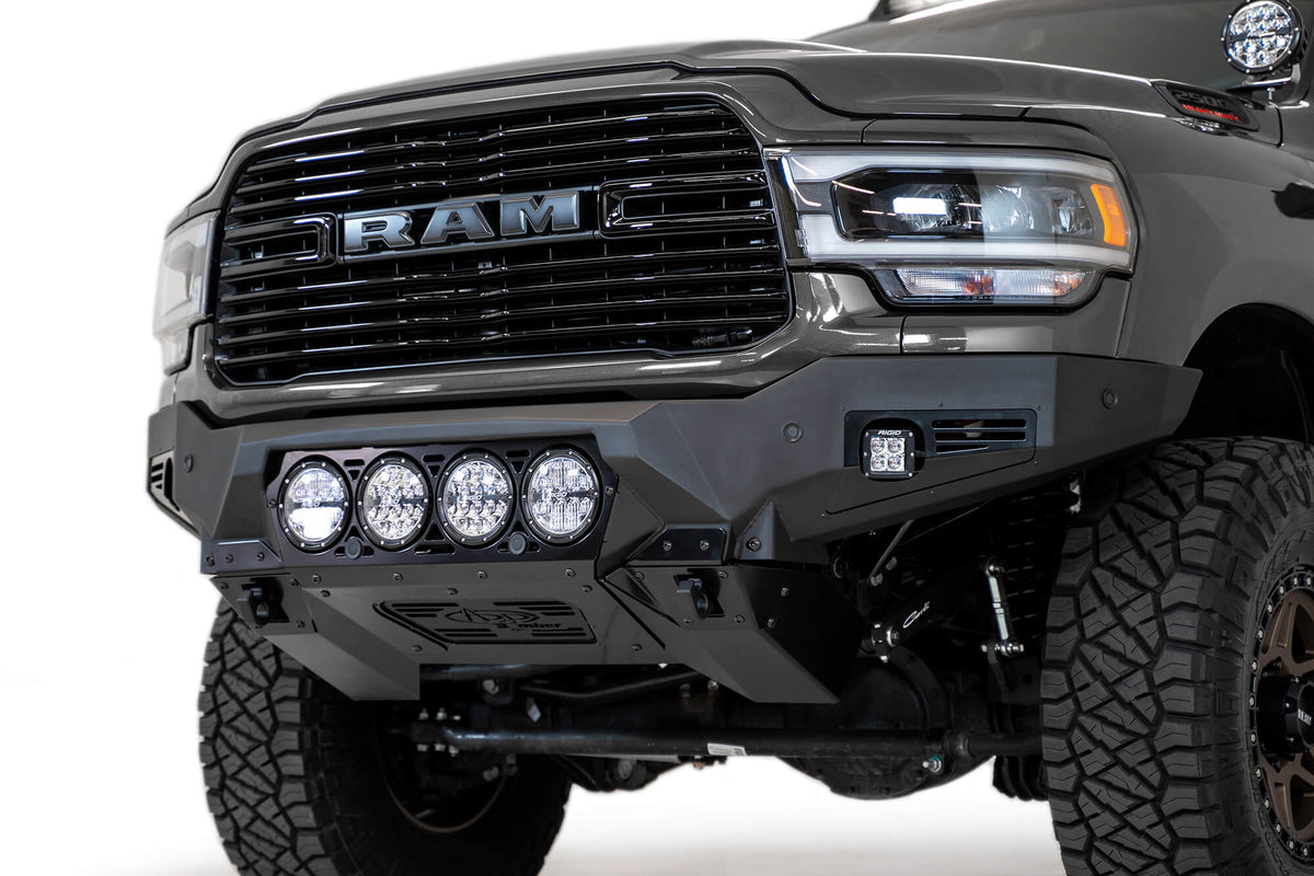 Addictive Desert Designs 2019-2025 RAM 2500 3500 Addictive Desert Designs Bomber Front Bumper