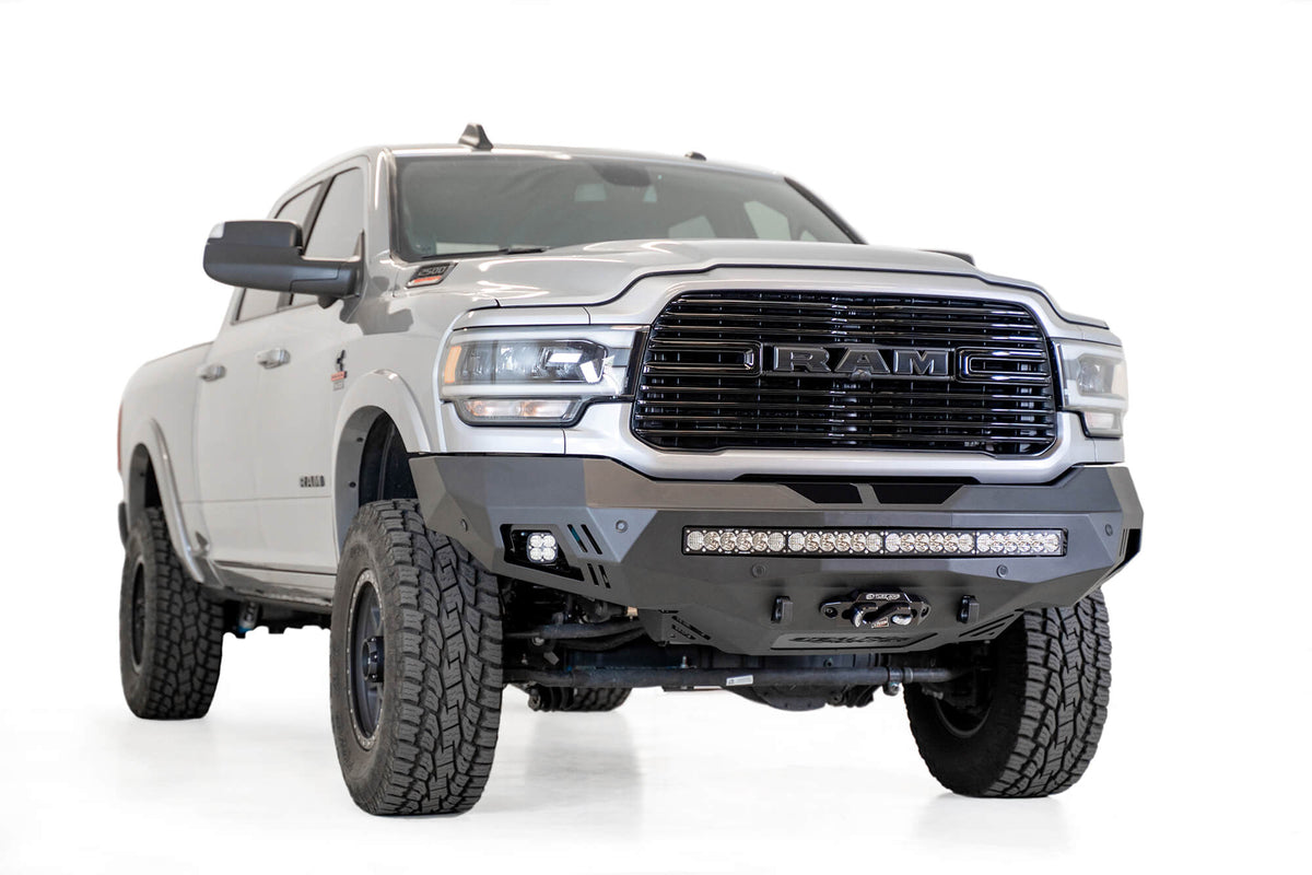 Addictive Desert Designs 2019-2025 RAM 2500 3500 Addictive Desert Designs Stealth Fighter Front Bumper