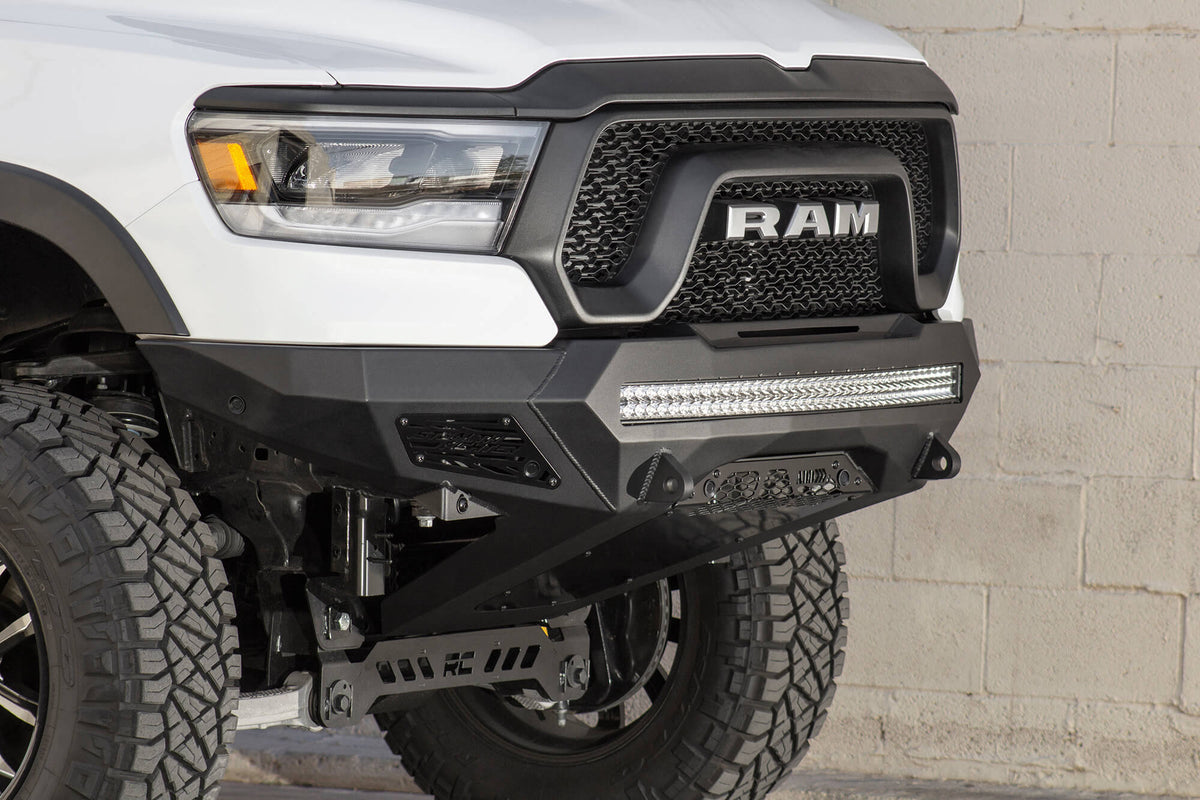 Addictive Desert Designs 2019-2024 RAM Rebel 1500 Addictive Desert Designs Stealth Fighter Front Bumper