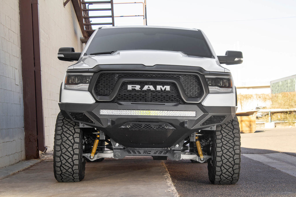 Addictive Desert Designs 2019-2024 RAM Rebel 1500 Addictive Desert Designs Stealth Fighter Front Bumper