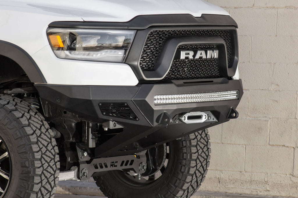Addictive Desert Designs 2019-2024 RAM Rebel 1500 Addictive Desert Designs Stealth Fighter Front Bumper