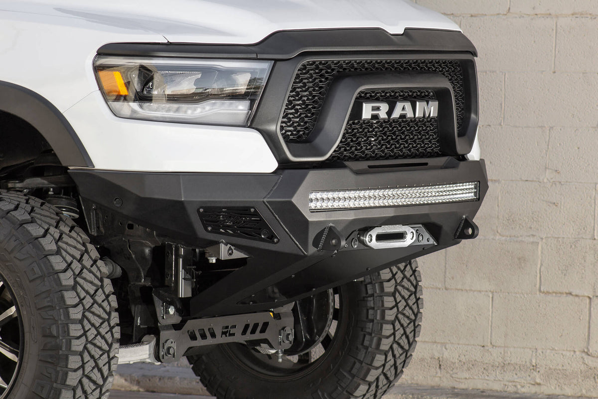 Addictive Desert Designs 2019-2024 RAM Rebel 1500 Addictive Desert Designs Stealth Fighter Front Bumper