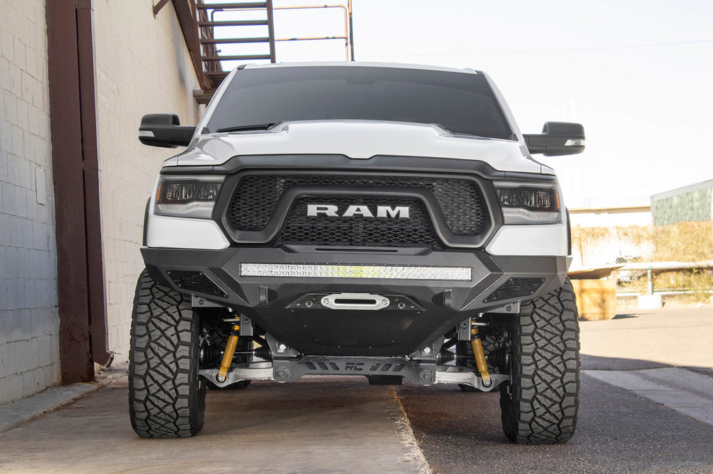 Addictive Desert Designs 2019-2024 RAM Rebel 1500 Addictive Desert Designs Stealth Fighter Front Bumper