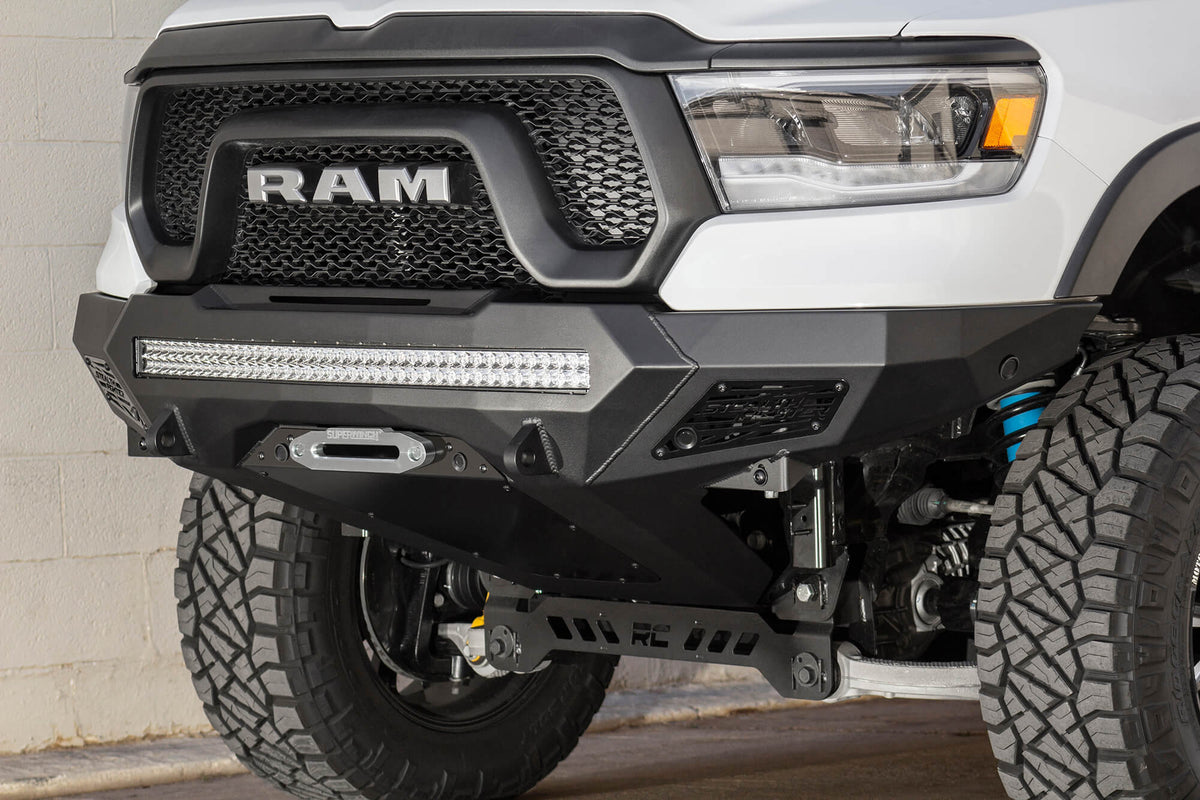 Addictive Desert Designs 2019-2024 RAM Rebel 1500 Addictive Desert Designs Stealth Fighter Front Bumper