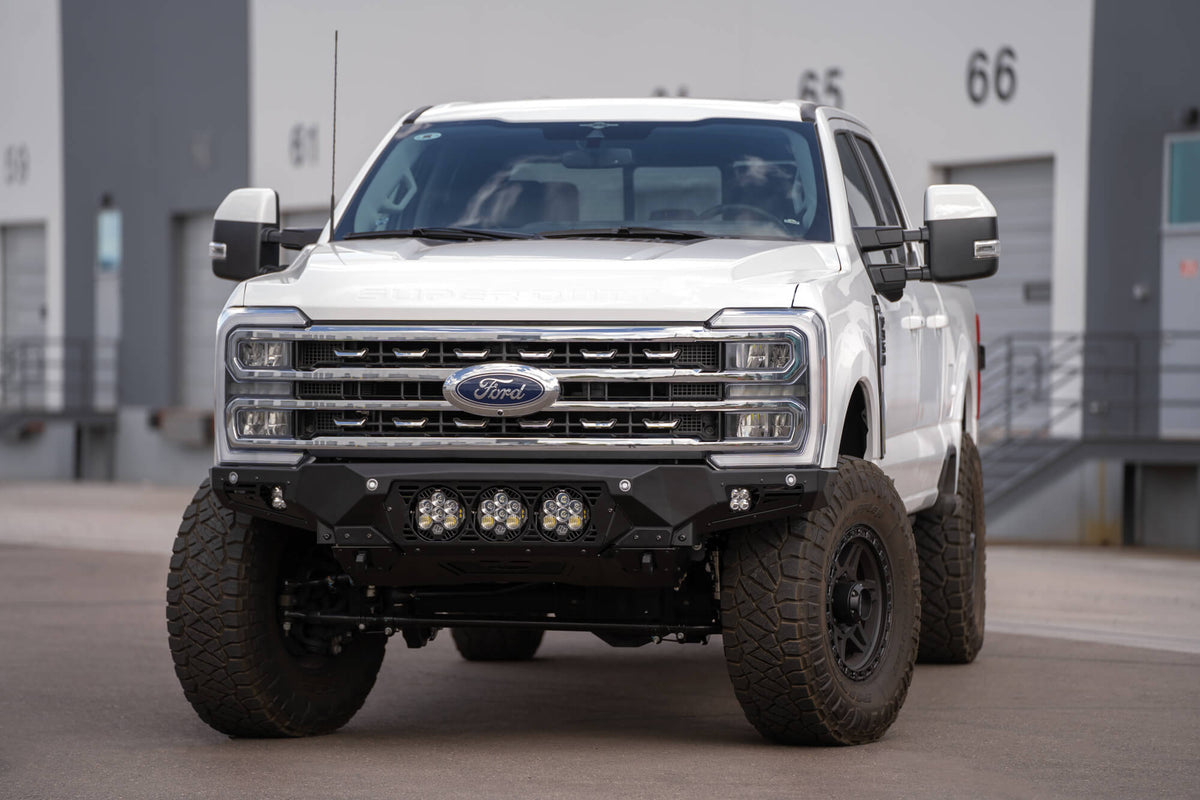 Addictive Desert Designs 2023-2025 Ford Super Duty F-250 F-350 Addictive Desert Designs Bomber Front Bumper