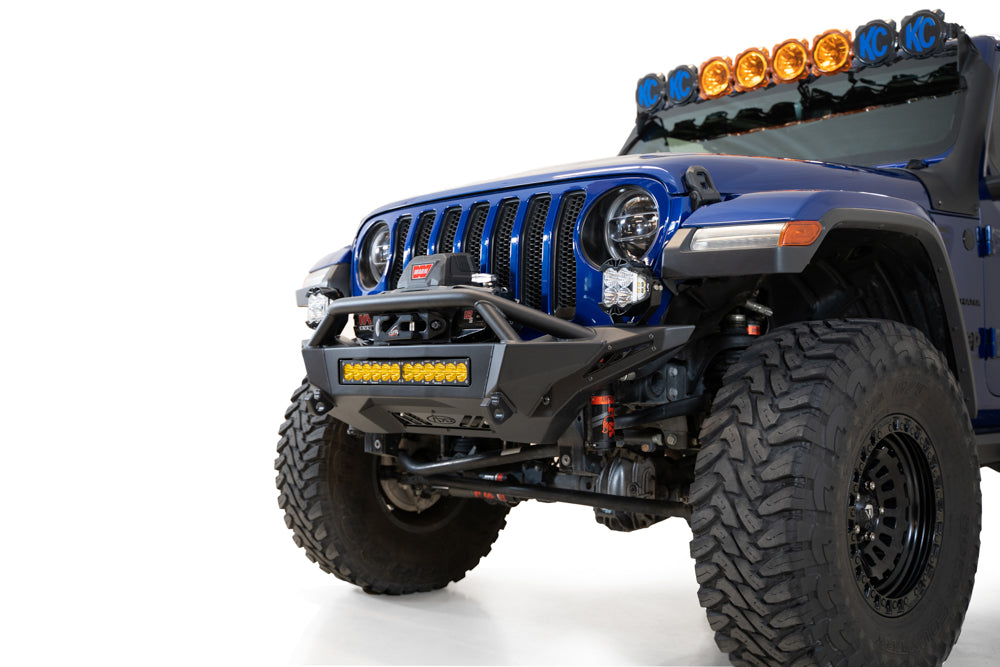 Addictive Desert Designs 2020-2025 Jeep JL JLU JT Wrangler Gladiator Addictive Desert Designs Stealth Fighter Front Bumper