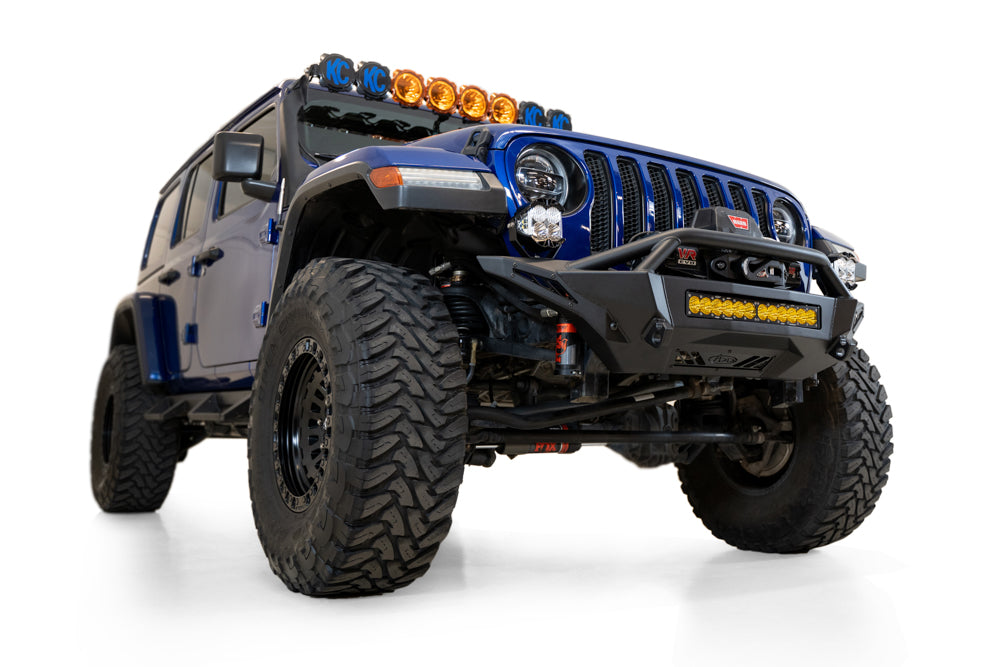 Addictive Desert Designs 2020-2025 Jeep JL JLU JT Wrangler Gladiator Addictive Desert Designs Stealth Fighter Front Bumper
