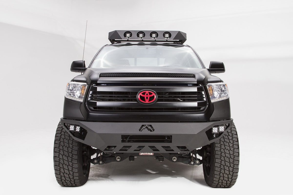 Fab Fours 2014 2021 Toyota Tundra Vengeance Front Bumper w No Guard