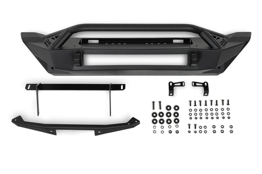 DV8 2007-2025 Jeep GladiatorJT Wrangler JK JKU JL JLU DV8 Offroad Fs-1 Series Stubby Front Bumper