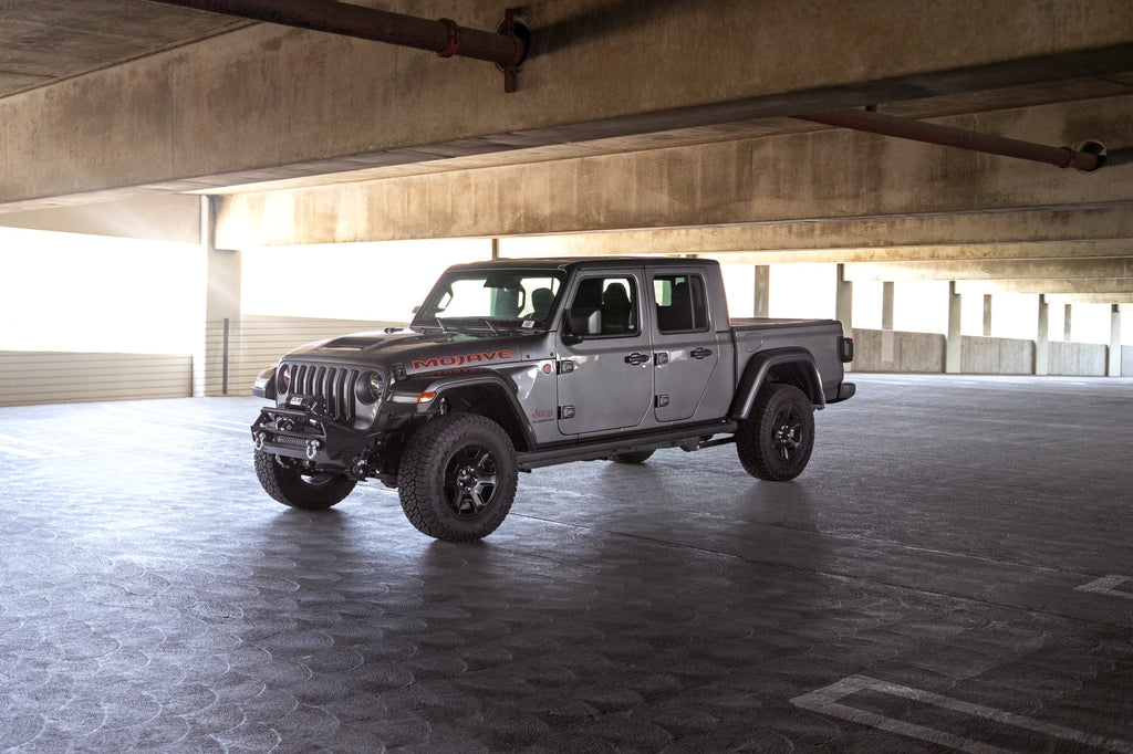 DV8 2007-2025 Jeep GladiatorJT Wrangler JK JKU JL JLU DV8 Offroad Fs-1 Series Stubby Front Bumper