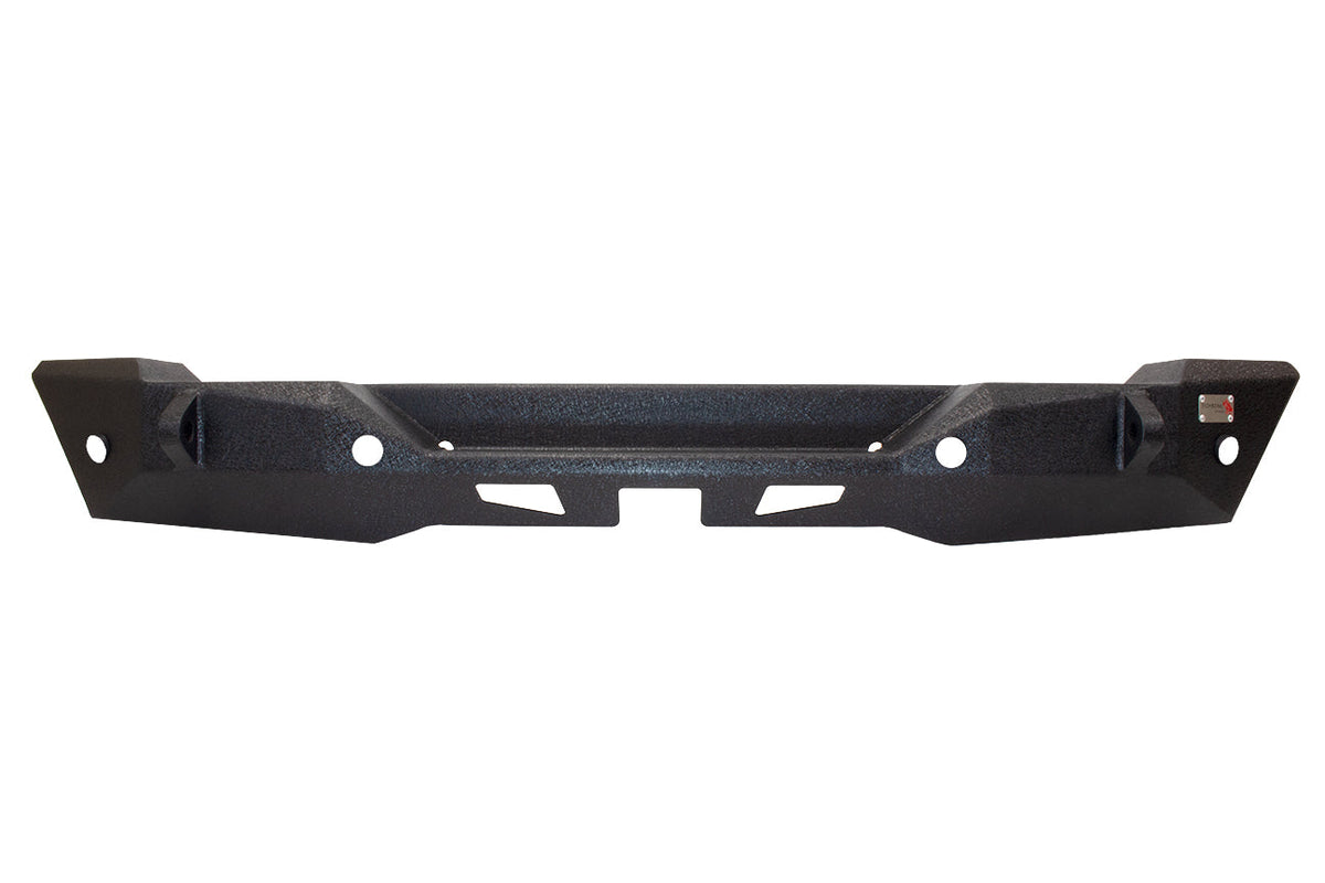 Fishbone FISHBONE JL Rear Bumper with D-Rings steel textured black powder coat fits JL