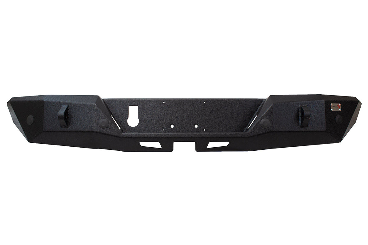 Fishbone FISHBONE JT Rear Bumper with D-Rings steel textured black powder coat