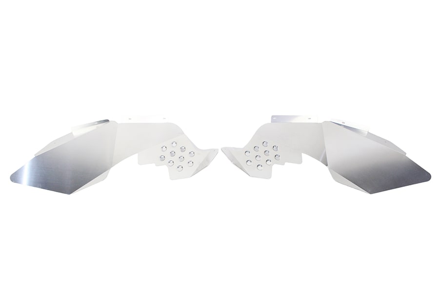 Fishbone Offroad JK Inner Fenders - Raw Aluminum