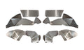 Fishbone Offroad Jeep JL Inner Fenders For 18-Current Wrangler JL Front/Rear Set of 4 Aluminum Raw Fishbone Offroad