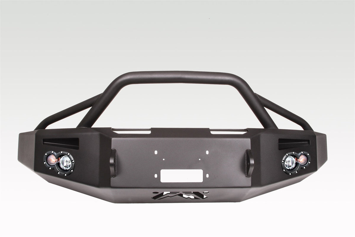 Fab Fours 2015 2017 Ford F150 Winch Bumper w Pre-Runner Guard